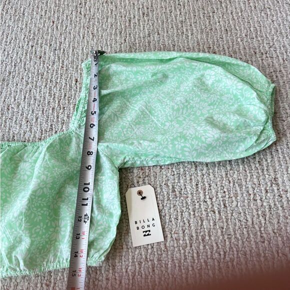 Billabong Tropic Sun Crop Top in Honeydew NWT - Picture 9 of 15